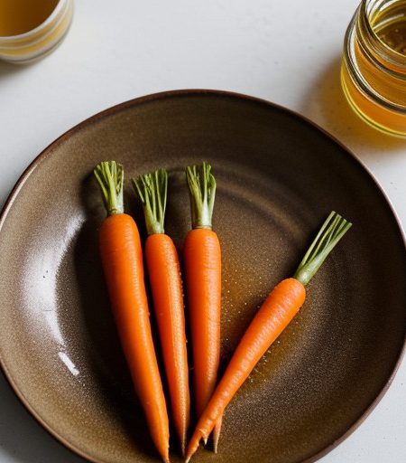 Pickled Baby Carrot With Mustard Seeds Honey recipe image
