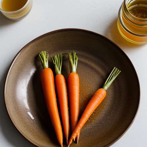 Pickled Baby Carrot With Mustard Seeds Honey recipe image