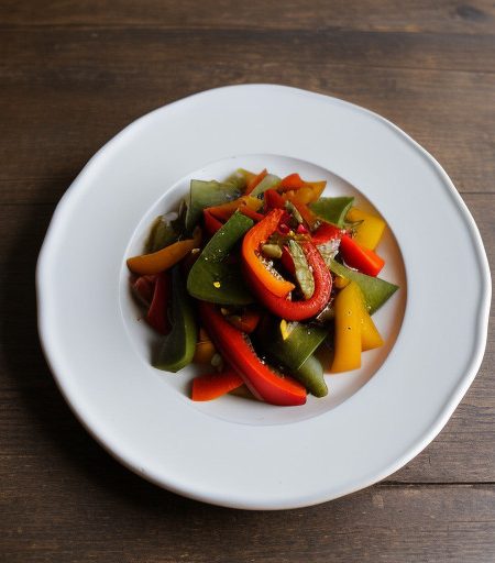 Pickled Bell Peppers recipe image