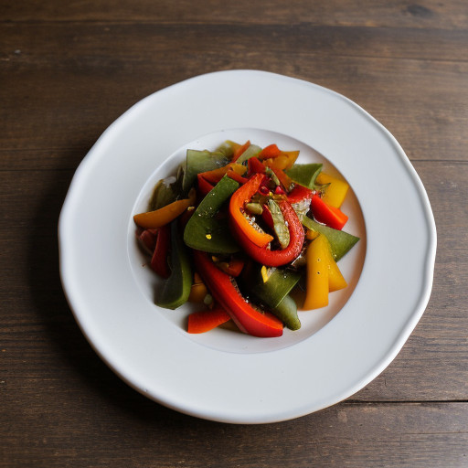 Pickled Bell Peppers recipe image