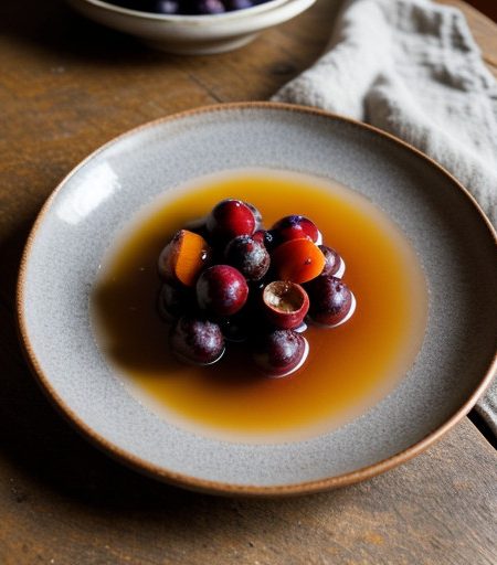 Pickled Blueberries recipe image
