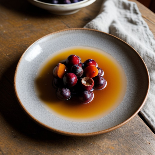 Pickled Blueberries recipe image