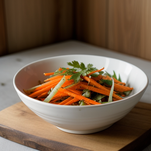 Pickled Carrot Salad for a Crowd recipe image