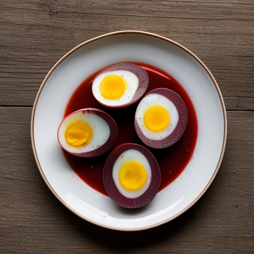 Pickled Eggs and Red Beets recipe image