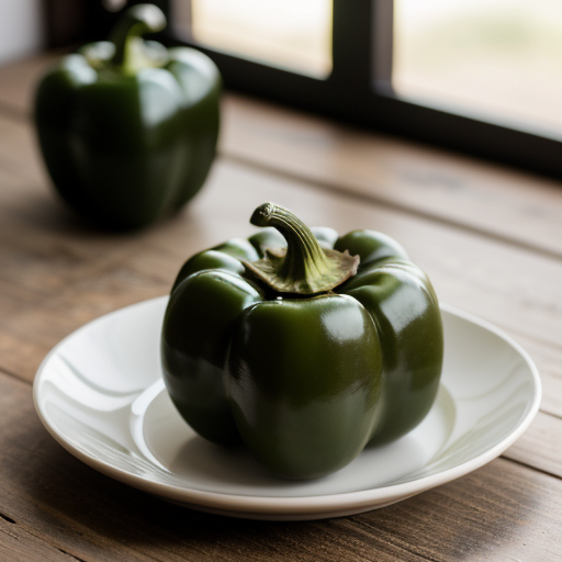 Pickled Green Bell Peppers recipe image