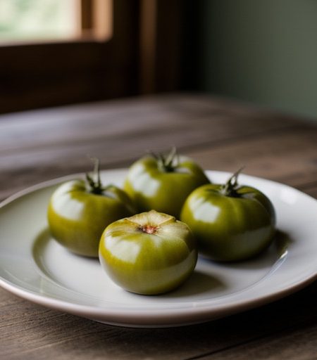 Pickled Green Tomatoes recipe image