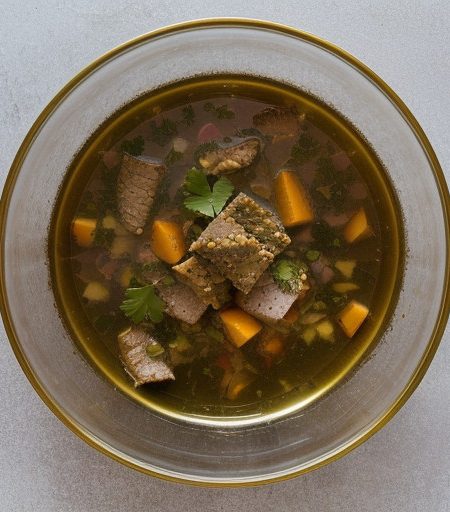 Pickled Herrings With Curry Salad recipe image