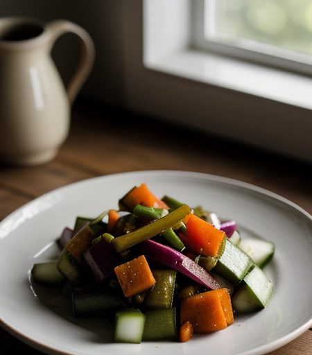 Pickled Mixed Vegetables recipe image