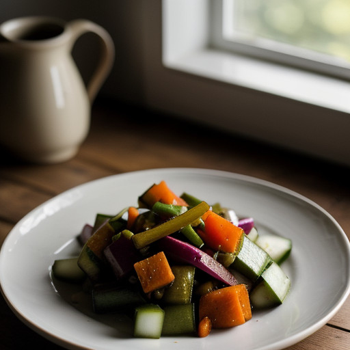 Pickled Mixed Vegetables recipe image