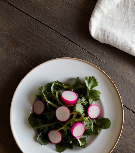 Pickled Radish Greens recipe image