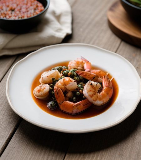 Pickled Shrimp With Peppercorns recipe image