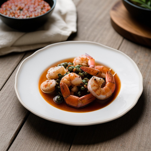 Pickled Shrimp With Peppercorns recipe image