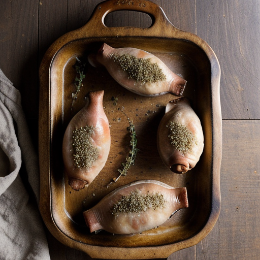 Pieds De Cochon Farcis (Stuffed Pigs Feet recipe image