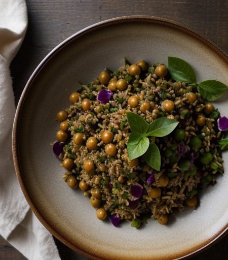 Pigeon Peas & Rice Salad recipe image