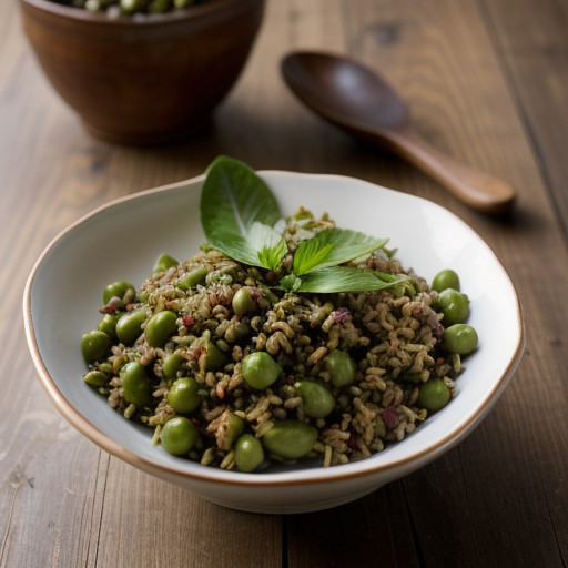 Pigeon Peas & Rice Salad recipe image