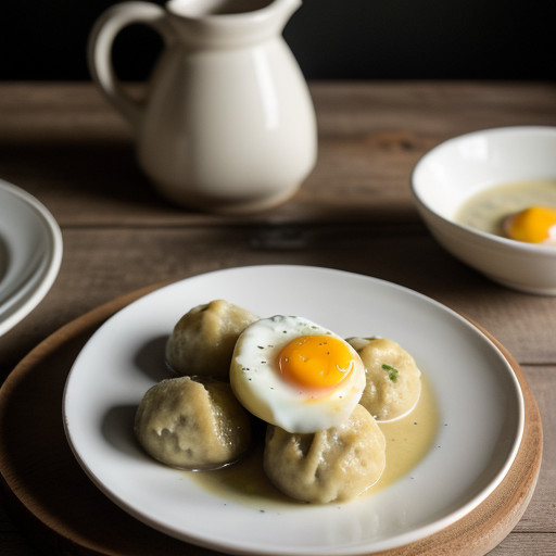 Pig's Knuckles With Sauerkraut & Dumplings recipe image