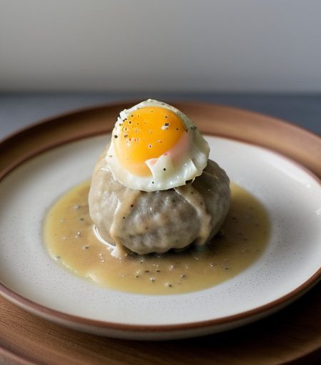 Pig's Knuckles With Sauerkraut and Dumplings recipe image