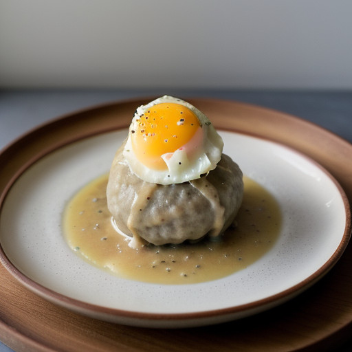 Pig's Knuckles With Sauerkraut and Dumplings recipe image