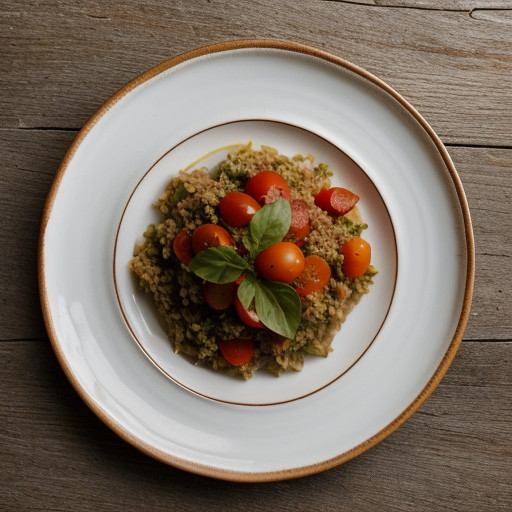Pilafi Me Saltsa Domata (Pilaf W/Tomato S recipe image