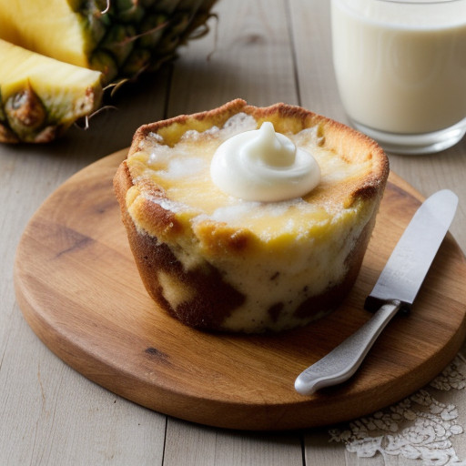 Pina Colada Bread Pudding recipe image