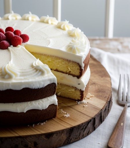 Pina Colada Party Cake recipe image