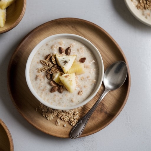 Pina Colada-Style Oatmeal recipe image
