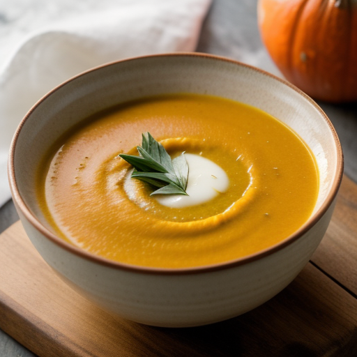 Pine Apple Inn's Butternut Squash Soup With A recipe image