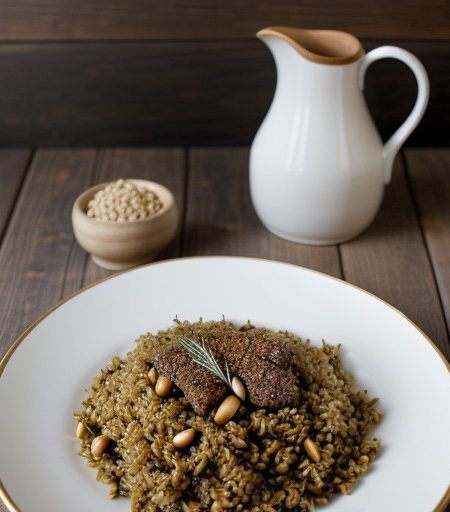 Pine Nut Pilaf recipe image
