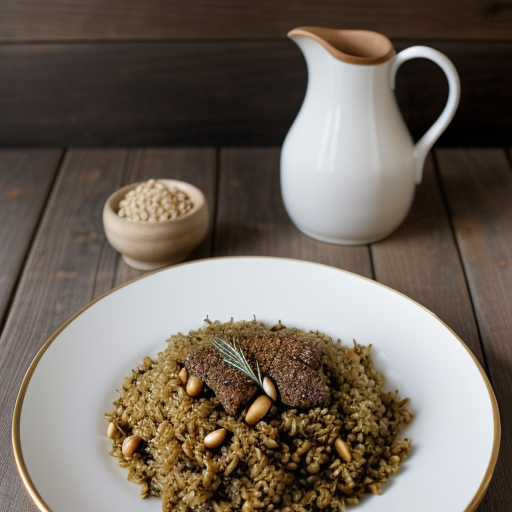 Pine Nut Pilaf recipe image