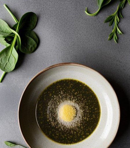 Pine Nut-Spinach Pesto recipe image