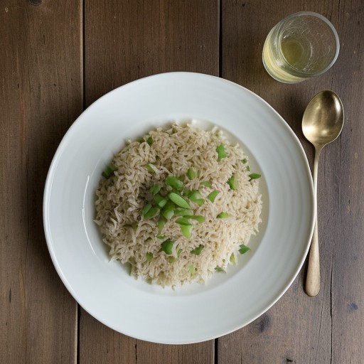 Pine Nut and Green Onion Pilaf recipe image