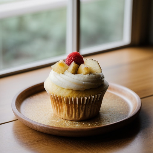 Pineapple Angle Food Cake or Cup Cakes (1 Pt recipe image