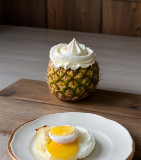 Pineapple & Banana Dessert recipe image