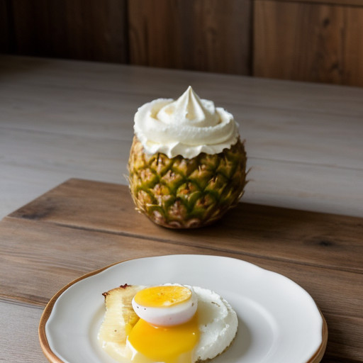 Pineapple & Banana Dessert recipe image