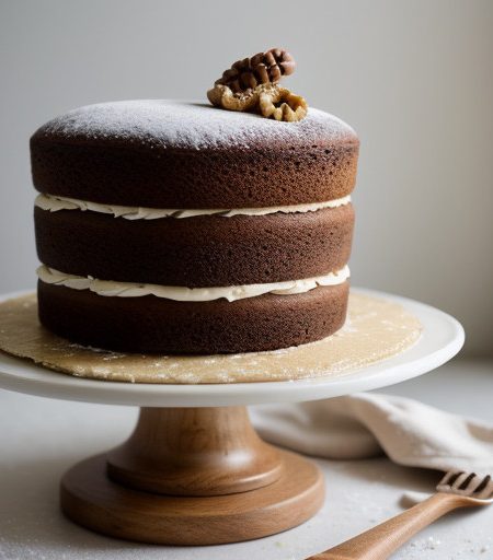 Pineapple Banana Walnut Cake recipe image