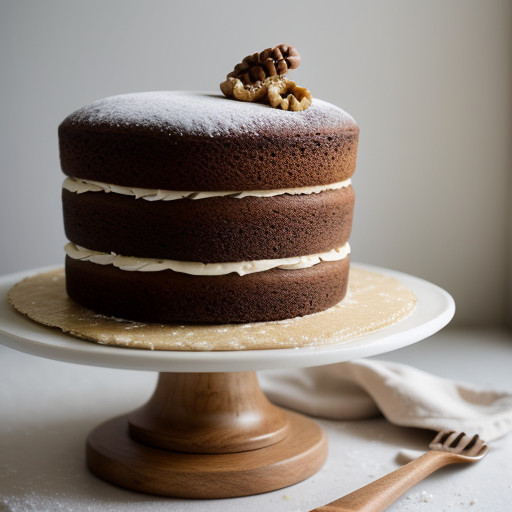 Pineapple Banana Walnut Cake recipe image