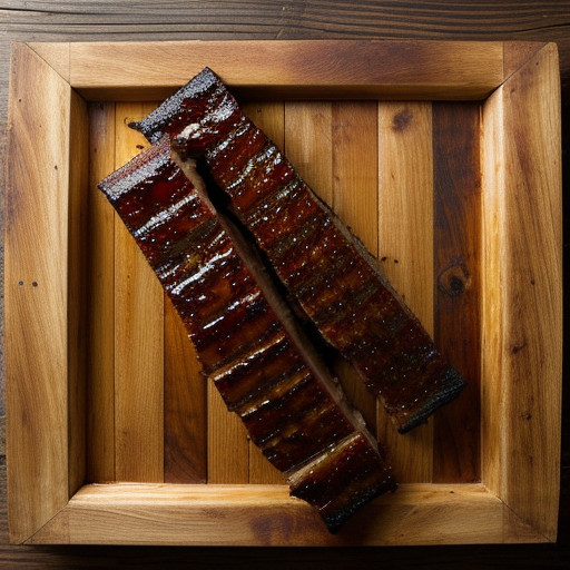 Pineapple-Barbecued Lamb Spare Ribs recipe image