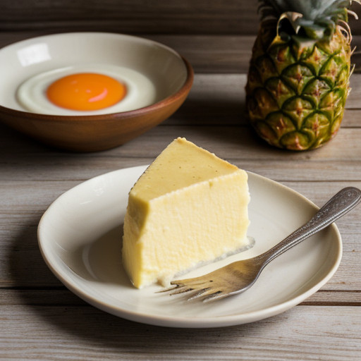 Pineapple Bavarian Cream recipe image