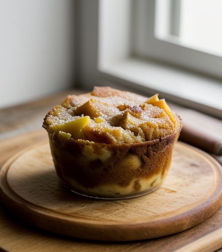 Pineapple Bread Pudding W/Rum recipe image