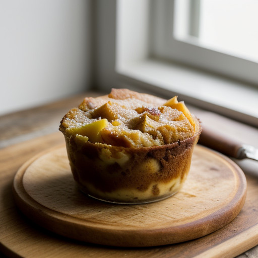Pineapple Bread Pudding W/Rum recipe image