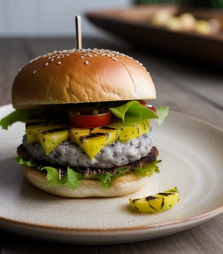 Pineapple Burgers recipe image