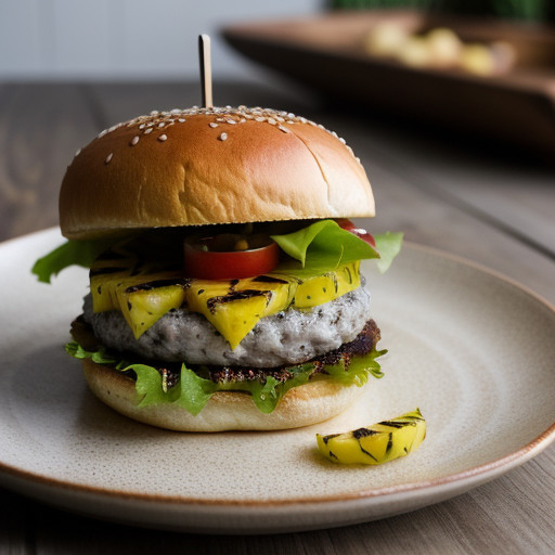 Pineapple Burgers recipe image