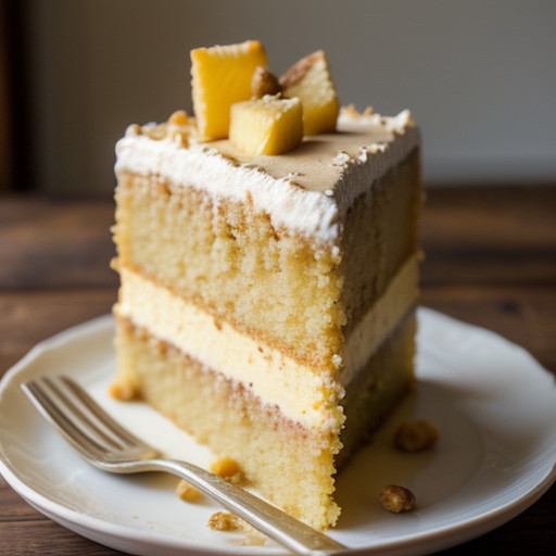 Pineapple Butterscotch Cake recipe image
