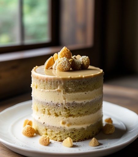 Pineapple Butterscotch Cake recipe image