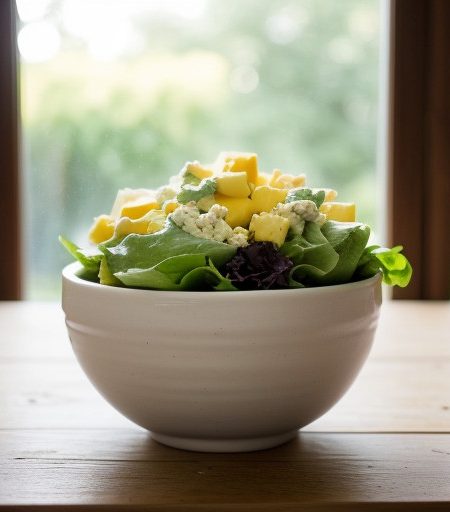 Pineapple & Cheese Salad recipe image