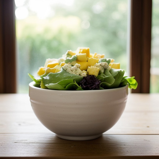 Pineapple & Cheese Salad recipe image