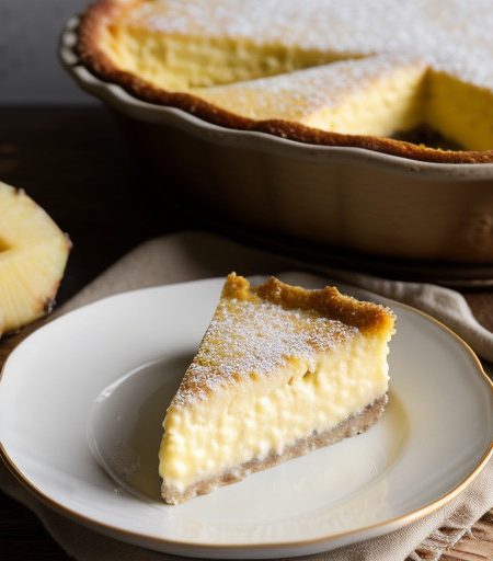 Pineapple Cheese Torte recipe image
