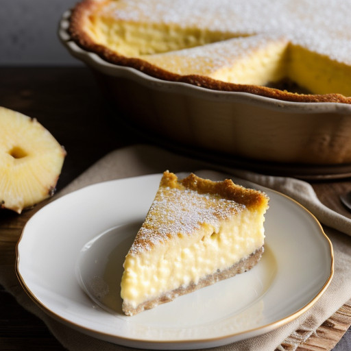 Pineapple Cheese Torte recipe image