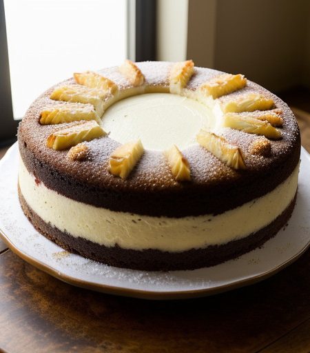 Pineapple Cherry Cake recipe image