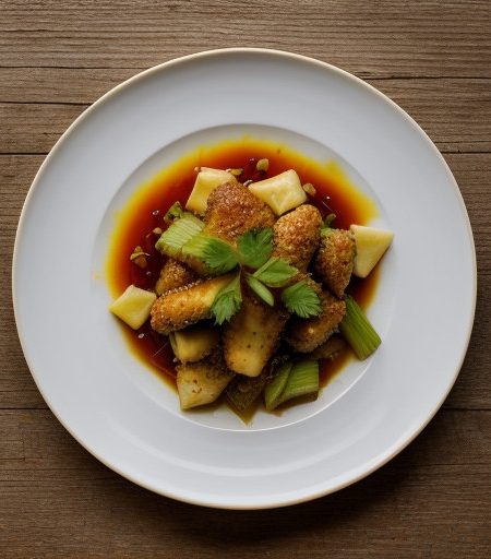 Pineapple Chicken (Bow Luo Gai recipe image